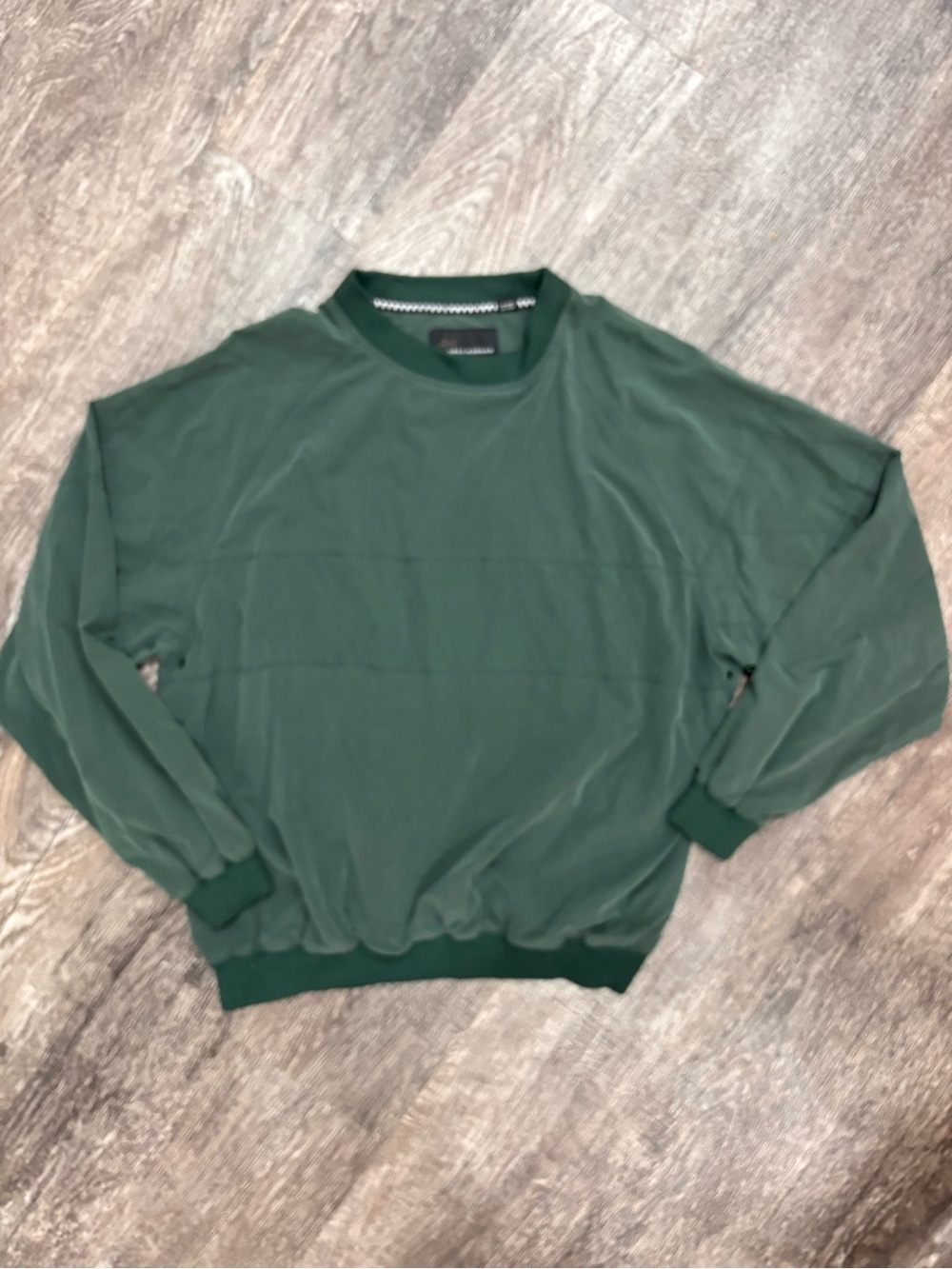 Greg Norman Collection Forest Green Crewneck Sweater
